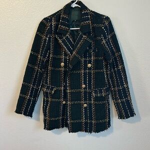 Fringe Hem blazer BLANK NYC